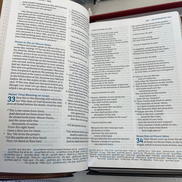 Thomas Nelson Maclaren series NKJV Bible Large print - Picture 10 of 15